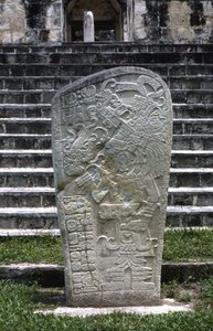 Seibal, Stela 8, Ultieme Klassieke Periode, 849 AD